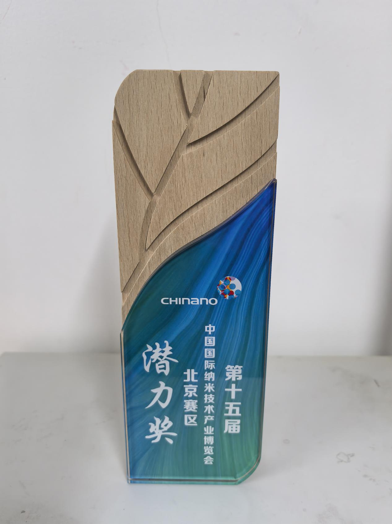 第十五届中国国际纳米博览会北京赛区潜力奖